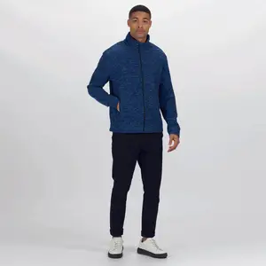 Thornly Men - Full Zip Marl Fleece