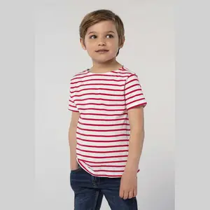 SOL'S MILES KIDS - ROUND NECK STRIPED T-SHIRT