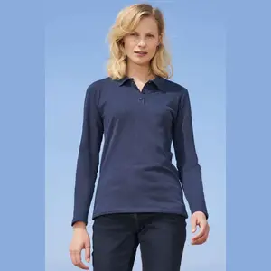 SOL'S PERFECT LSL WOMEN - LONG-SLEEVE PIQUÉ POLO S