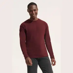 SOL'S MONARCH - MEN'S ROUND COLLAR LONG SLEEVE T-S