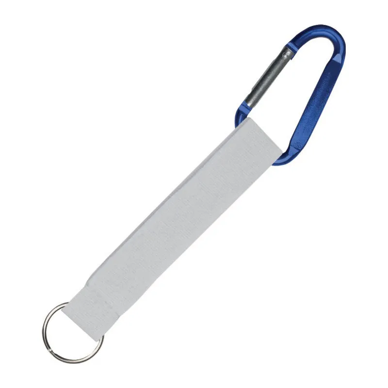 Unique carabiner RPET keychain