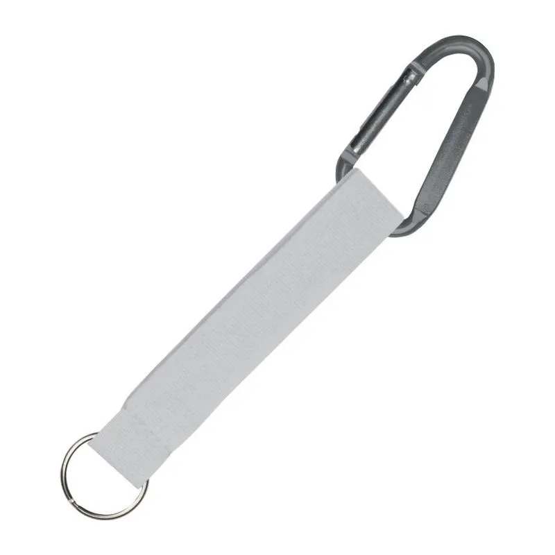 Unique carabiner RPET keychain