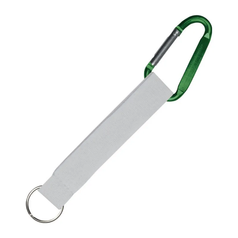 Unique carabiner RPET keychain
