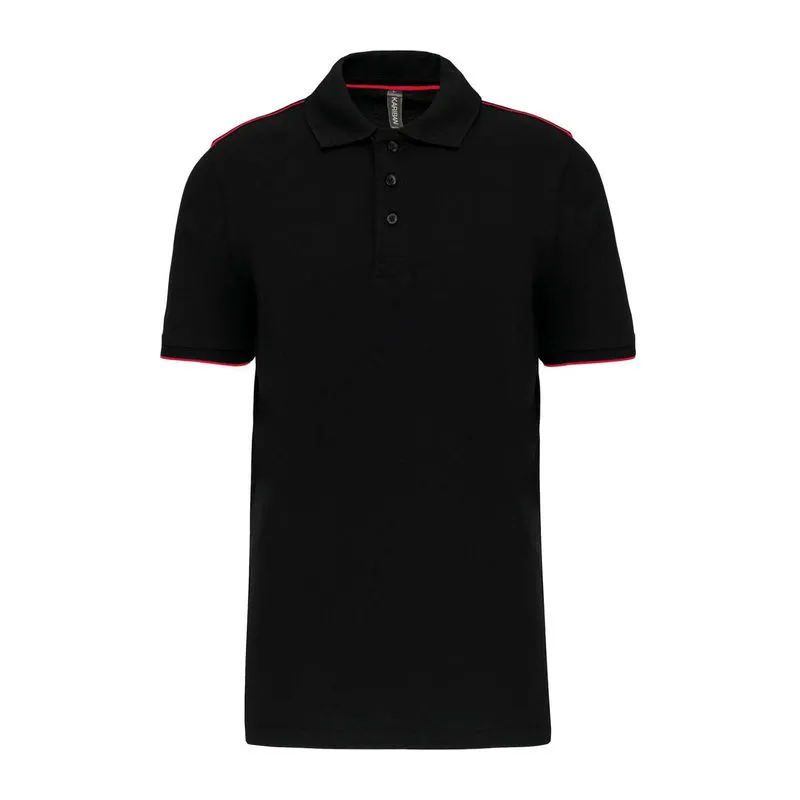 MEN'S SHORT-SLEEVED CONTRASTING DAYTODAY POLO SHIR