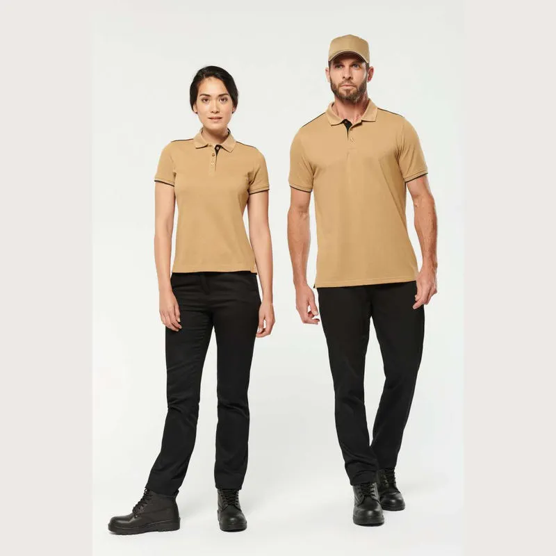 MEN'S SHORT-SLEEVED CONTRASTING DAYTODAY POLO SHIR