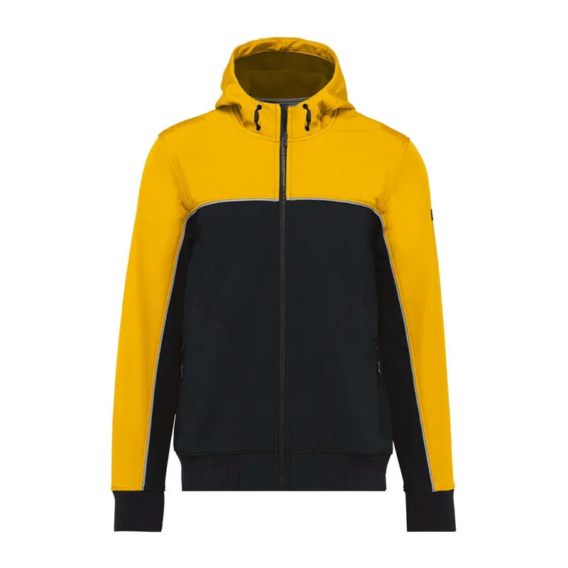 UNISEX 3-LAYER TWO-TONE BIONIC SOFTSHELL JACKET