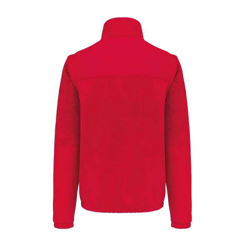 FLEECE JACKET WITH REMOVABLE SLEEVES