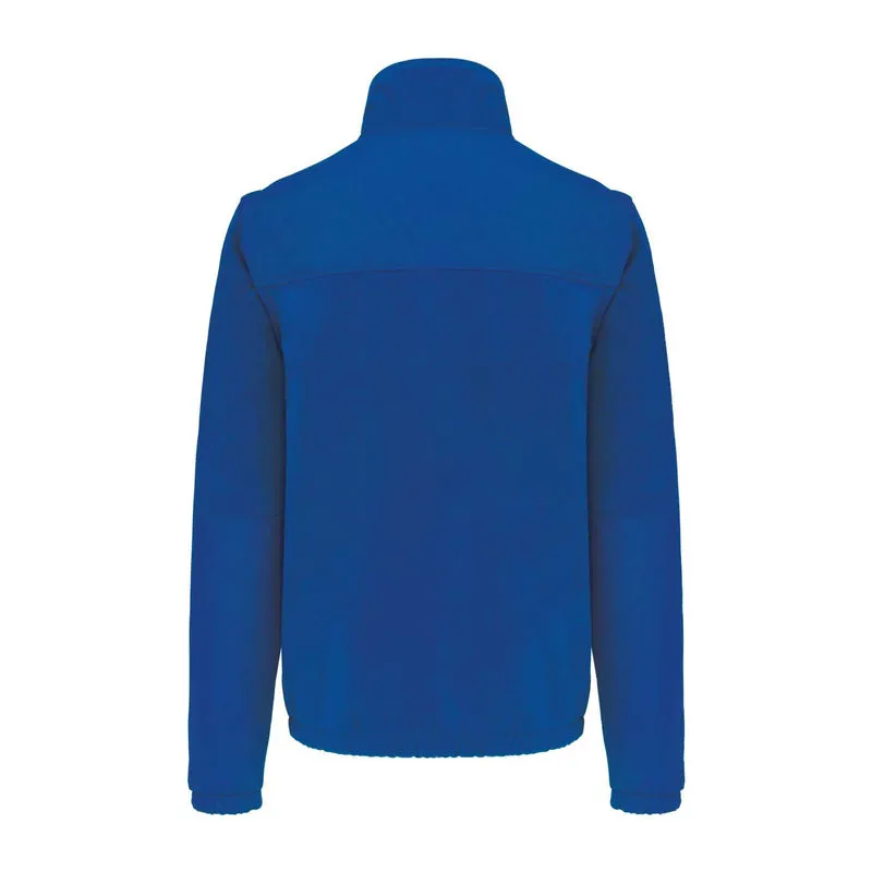 FLEECE JACKET WITH REMOVABLE SLEEVES