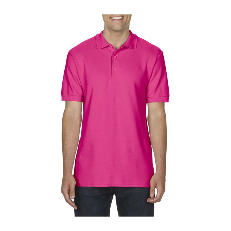 PREMIUM COTTON ADULT DOUBLE PIQUÉ POLO