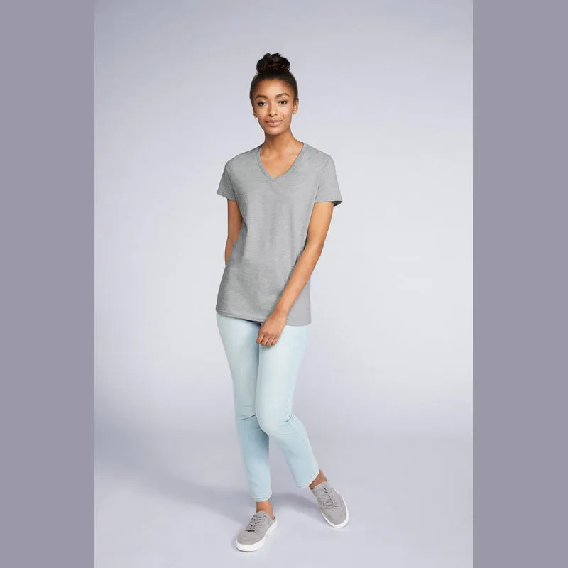 PREMIUM COTTON® LADIES' V-NECK T-SHIRT