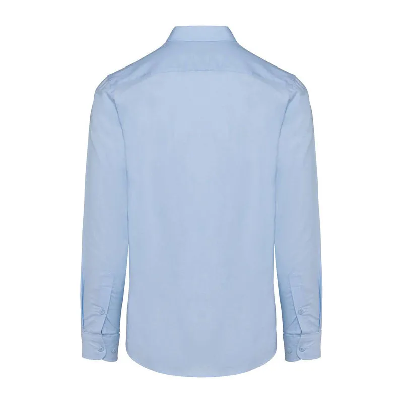Men Long-Sleeved Easy Care Shirt Without Pocket