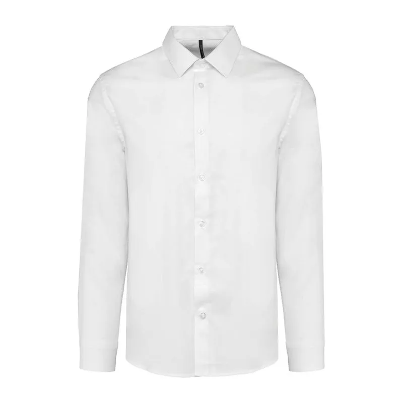 Men Long-Sleeved Easy Care Shirt Without Pocket