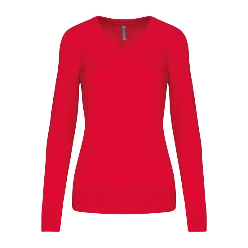 Ladies' V-Neck Jumper