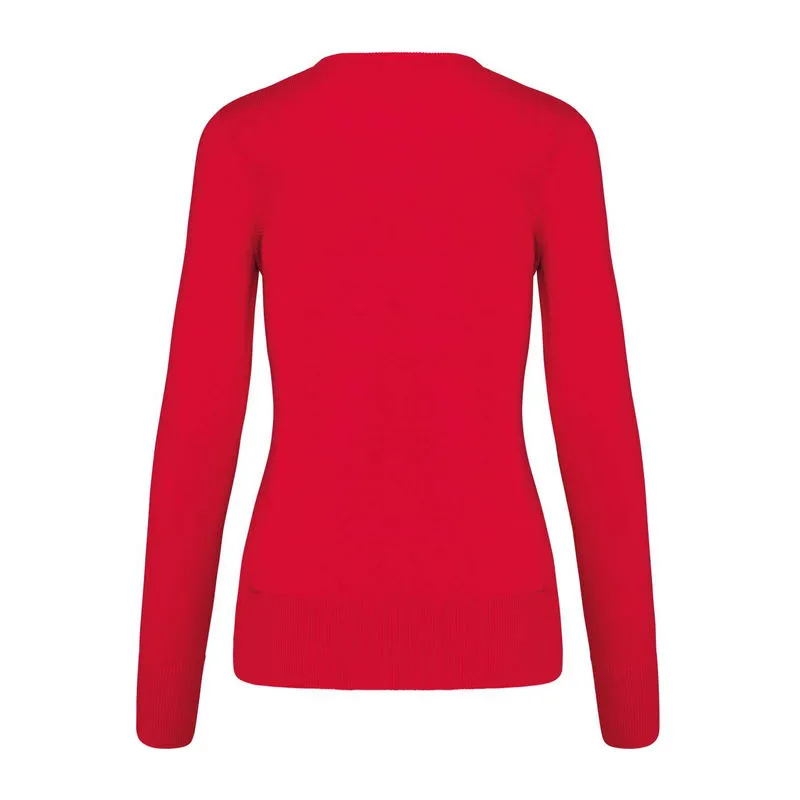 Ladies' V-Neck Jumper