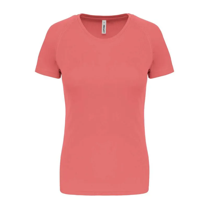 LADIES' SHORT-SLEEVED SPORTS T-SHIRT