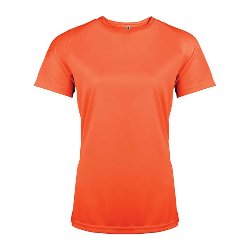 LADIES' SHORT-SLEEVED SPORTS T-SHIRT