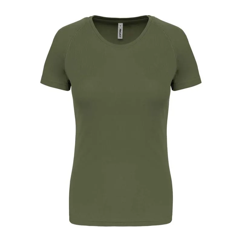 LADIES' SHORT-SLEEVED SPORTS T-SHIRT