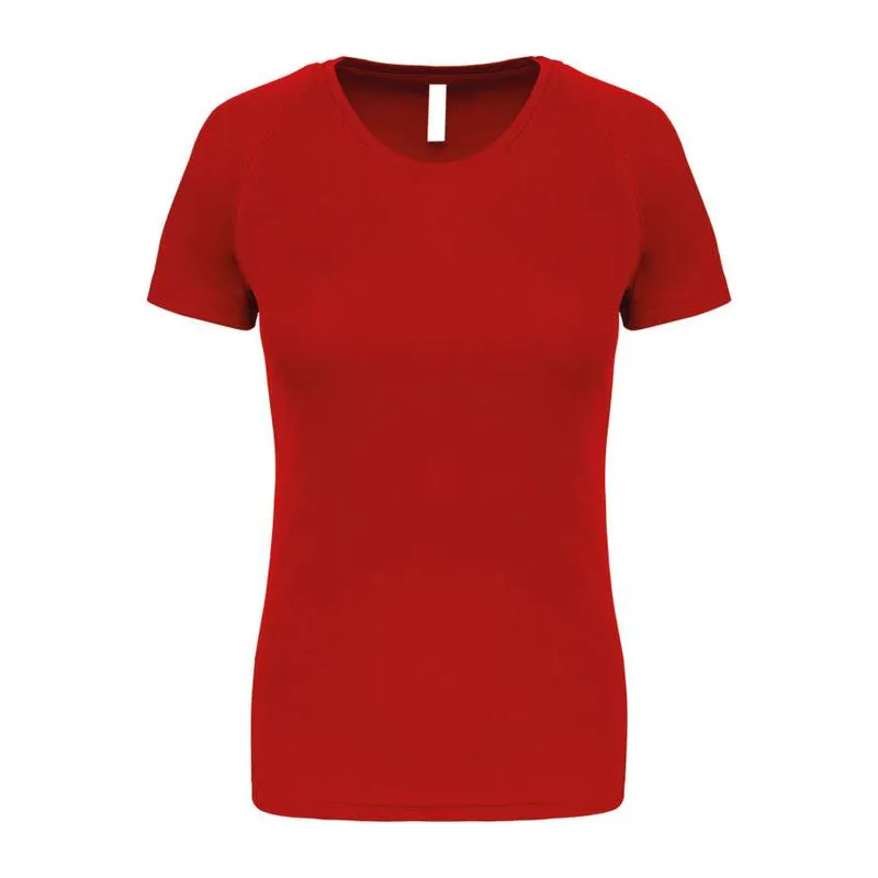 LADIES' SHORT-SLEEVED SPORTS T-SHIRT