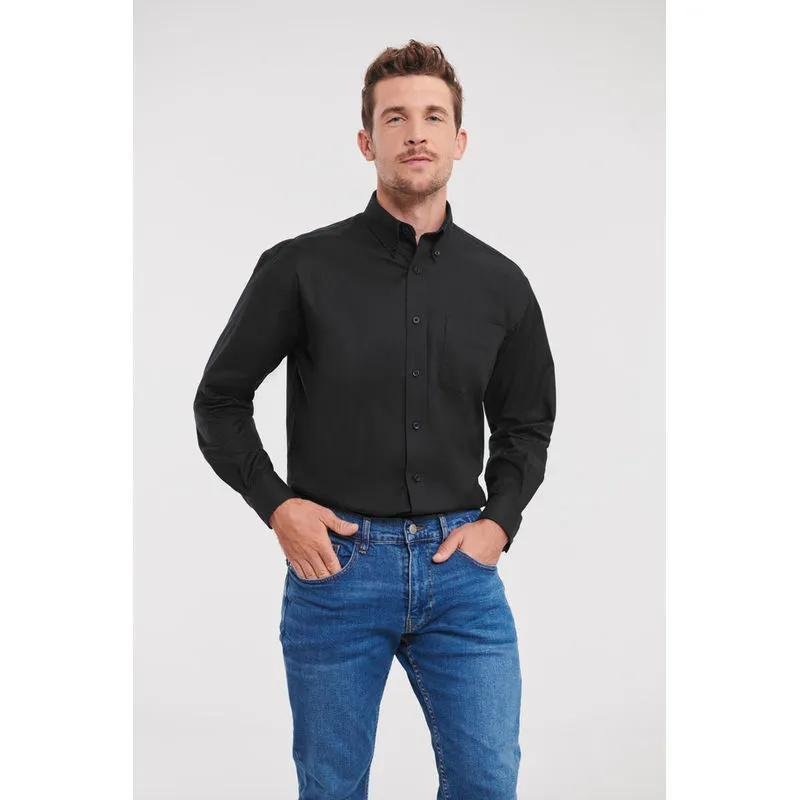 Russell Easy Care LSL Oxford Shirt