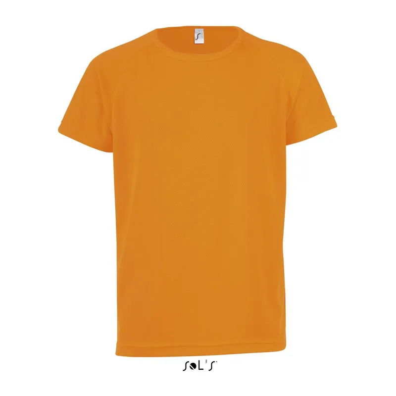 SOL'S SPORTY KIDS - RAGLAN-SLEEVED T-SHIRT