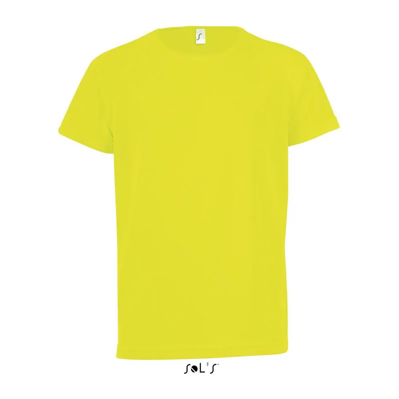 SOL'S SPORTY KIDS - RAGLAN-SLEEVED T-SHIRT