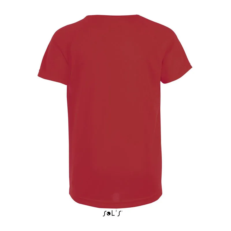 SOL'S SPORTY KIDS - RAGLAN-SLEEVED T-SHIRT