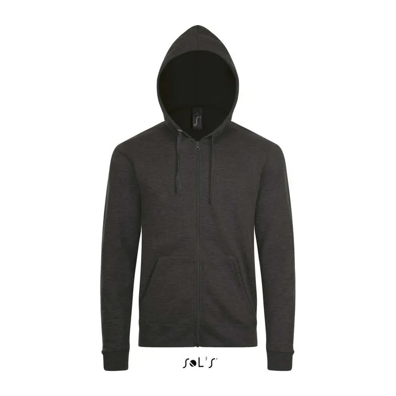 SOL'S STONE - UNISEX ZIP HOODIE