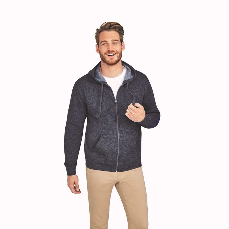 SOL'S STONE - UNISEX ZIP HOODIE