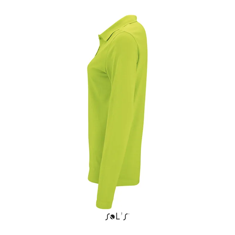 SOL'S PERFECT LSL WOMEN - LONG-SLEEVE PIQUÉ POLO S