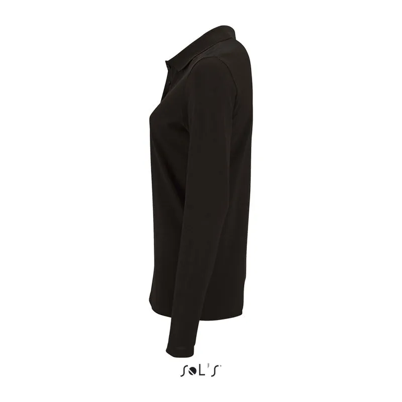 SOL'S PERFECT LSL WOMEN - LONG-SLEEVE PIQUÉ POLO S