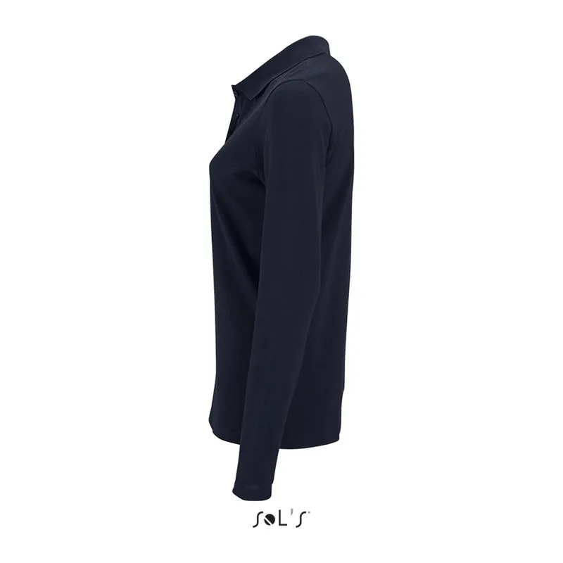 SOL'S PERFECT LSL WOMEN - LONG-SLEEVE PIQUÉ POLO S
