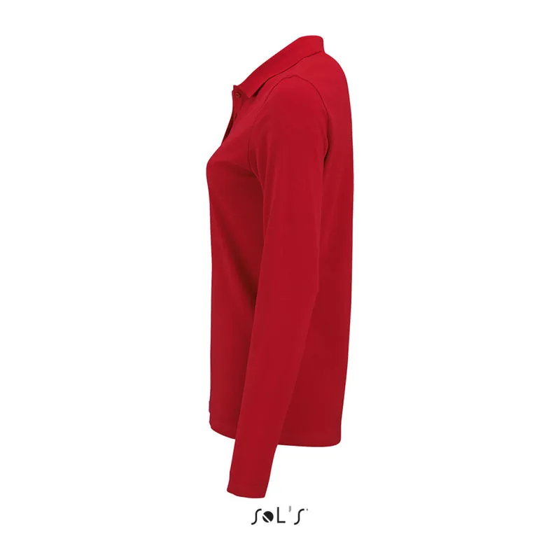 SOL'S PERFECT LSL WOMEN - LONG-SLEEVE PIQUÉ POLO S