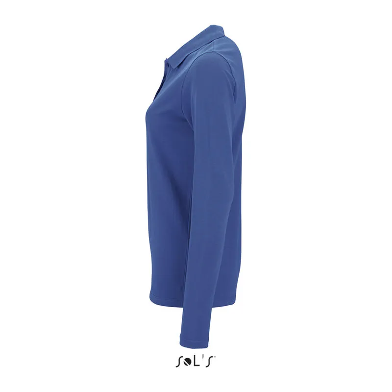 SOL'S PERFECT LSL WOMEN - LONG-SLEEVE PIQUÉ POLO S