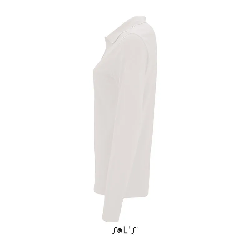 SOL'S PERFECT LSL WOMEN - LONG-SLEEVE PIQUÉ POLO S