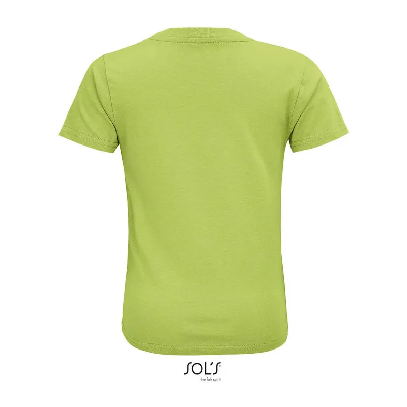 SOL'S CRUSADER KIDS - ROUND-NECK FITTED JERSEY T-S