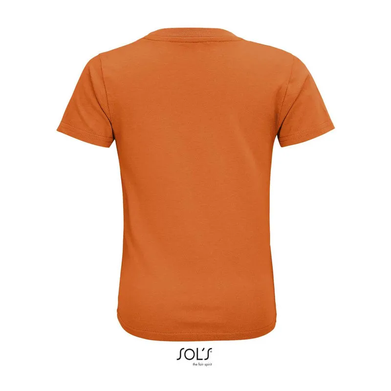 SOL'S CRUSADER KIDS - ROUND-NECK FITTED JERSEY T-S