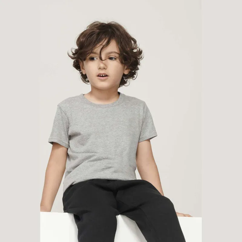 SOL'S CRUSADER KIDS - ROUND-NECK FITTED JERSEY T-S