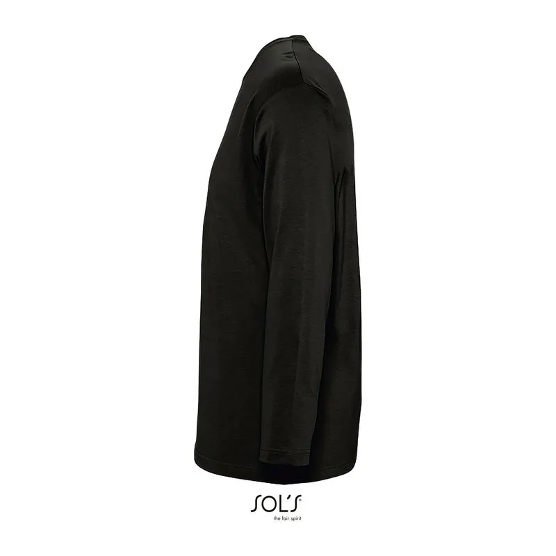 SOL'S MONARCH - MEN'S ROUND COLLAR LONG SLEEVE T-S