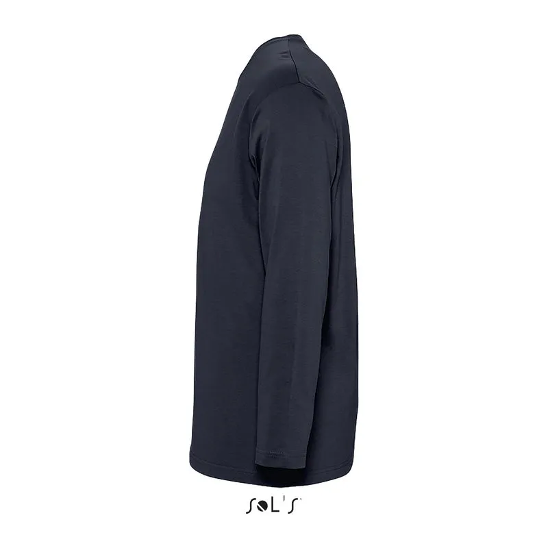 SOL'S MONARCH - MEN'S ROUND COLLAR LONG SLEEVE T-S