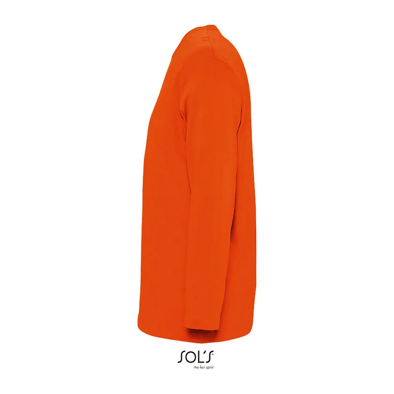 SOL'S MONARCH - MEN'S ROUND COLLAR LONG SLEEVE T-S