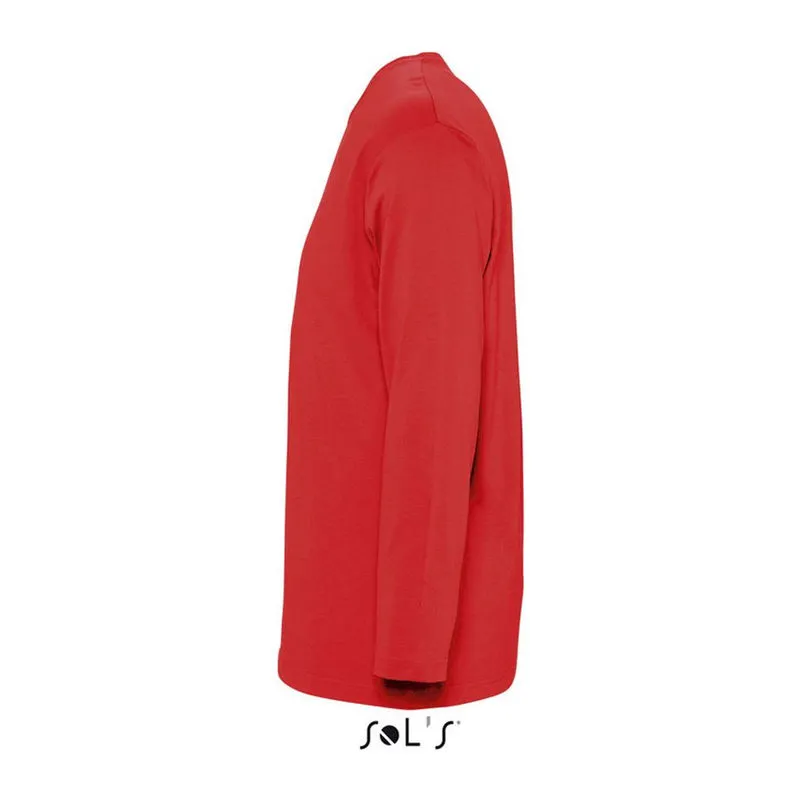 SOL'S MONARCH - MEN'S ROUND COLLAR LONG SLEEVE T-S