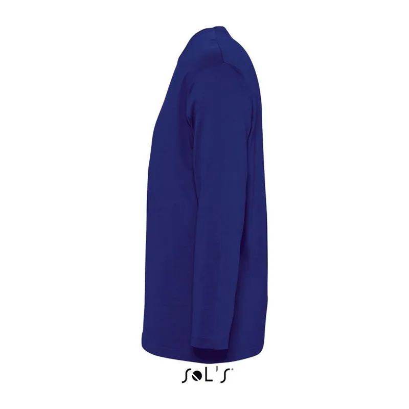 SOL'S MONARCH - MEN'S ROUND COLLAR LONG SLEEVE T-S