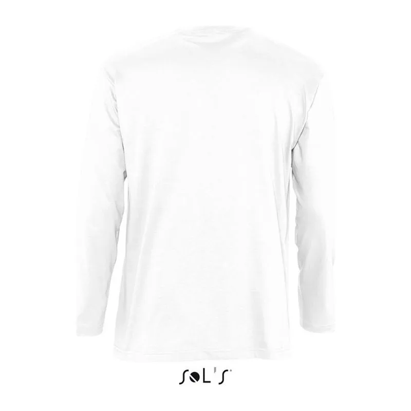 SOL'S MONARCH - MEN'S ROUND COLLAR LONG SLEEVE T-S