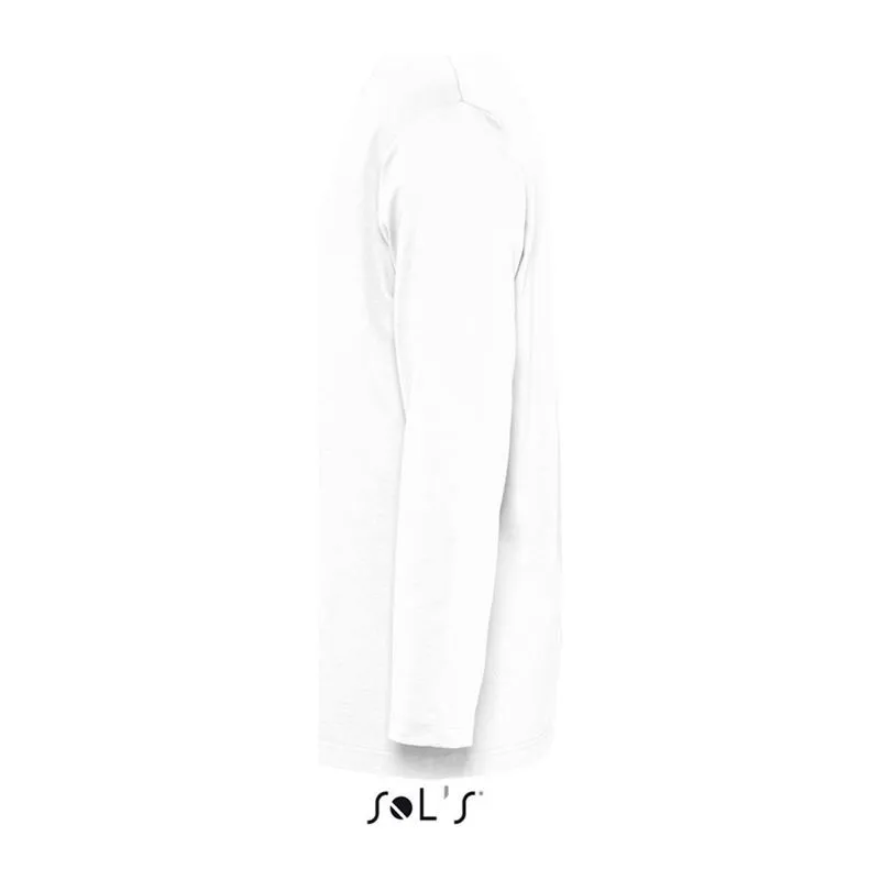 SOL'S MONARCH - MEN'S ROUND COLLAR LONG SLEEVE T-S