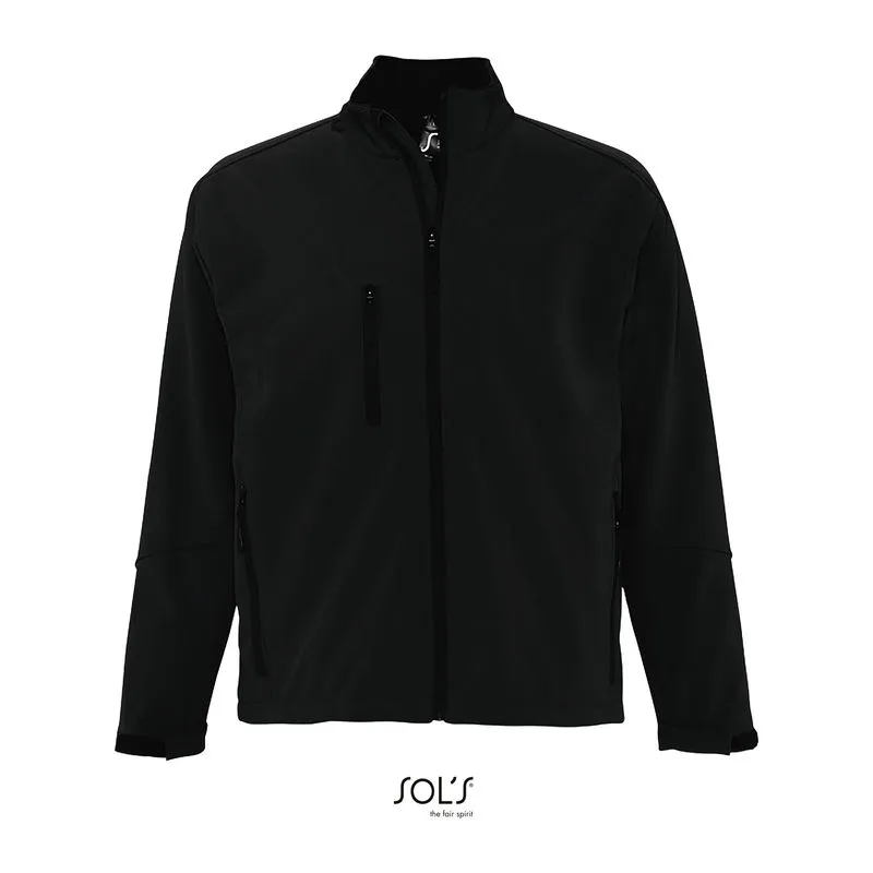 SOL'S RELAX - MEN'S SOFTSHELL ZIPPED JACKET