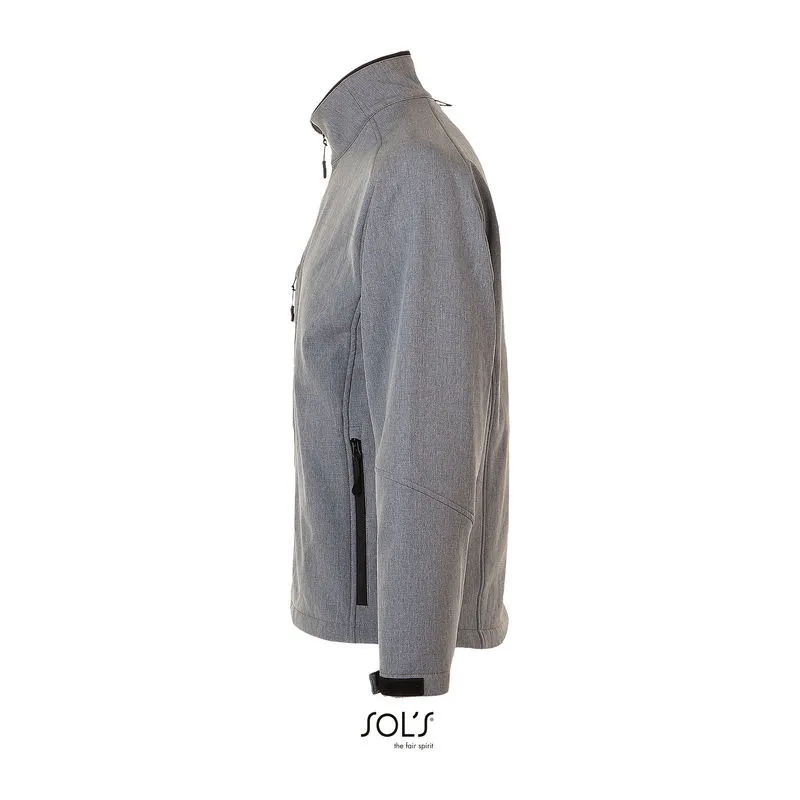SOL'S RELAX - MEN'S SOFTSHELL ZIPPED JACKET