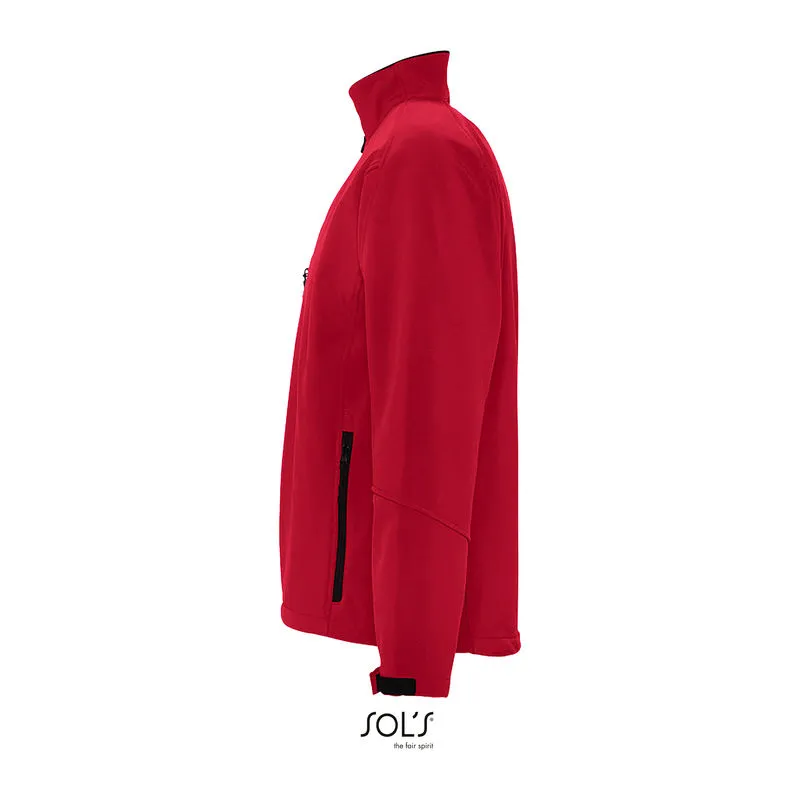 SOL'S RELAX - MEN'S SOFTSHELL ZIPPED JACKET