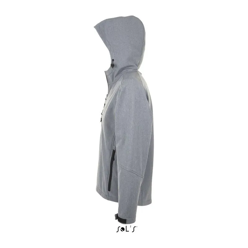 SOL'S REPLAY MEN - HOODED SOFTSHELL
