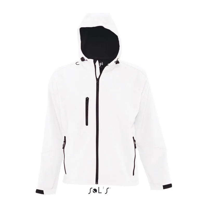 SOL'S REPLAY MEN - HOODED SOFTSHELL
