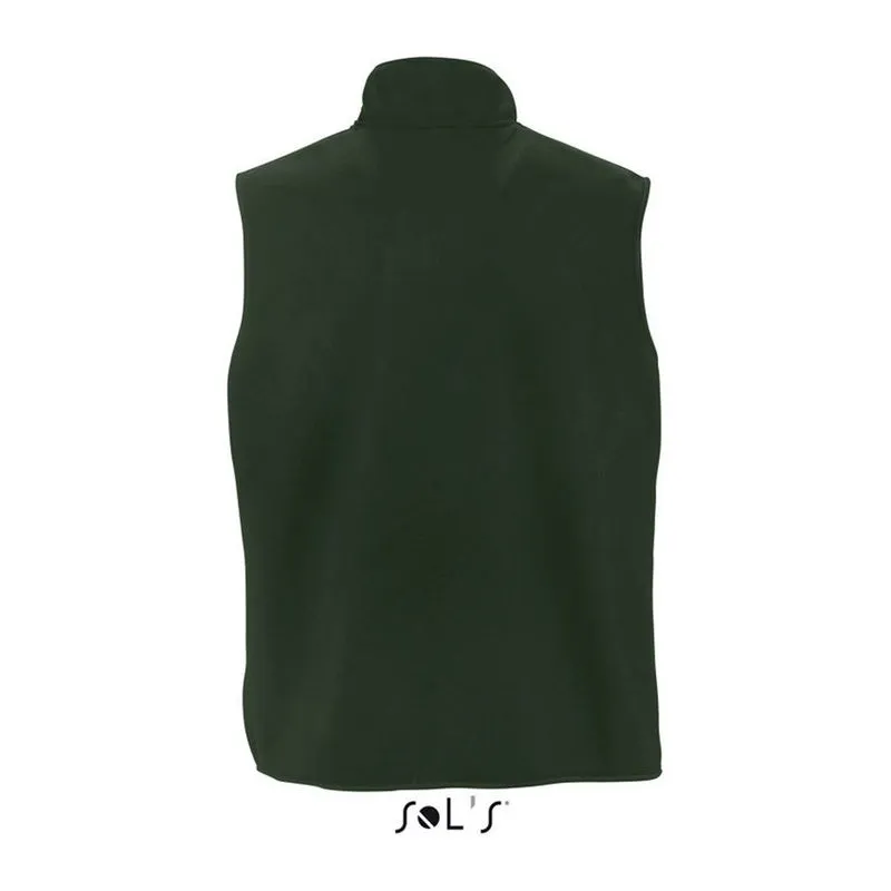 SOL'S NORWAY - UNISEX SLEEVELESS FLEECE CARDIGAN
